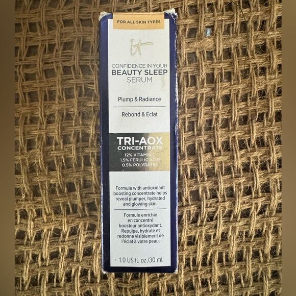 ITCosmetics Confidence In Your Beauty Sleep Triple Antioxidant Brightening Serum - Picture 1 of 2